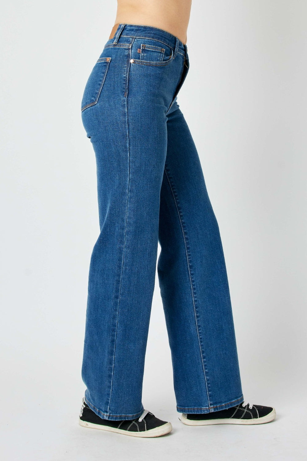 High Rise Straight Jeans