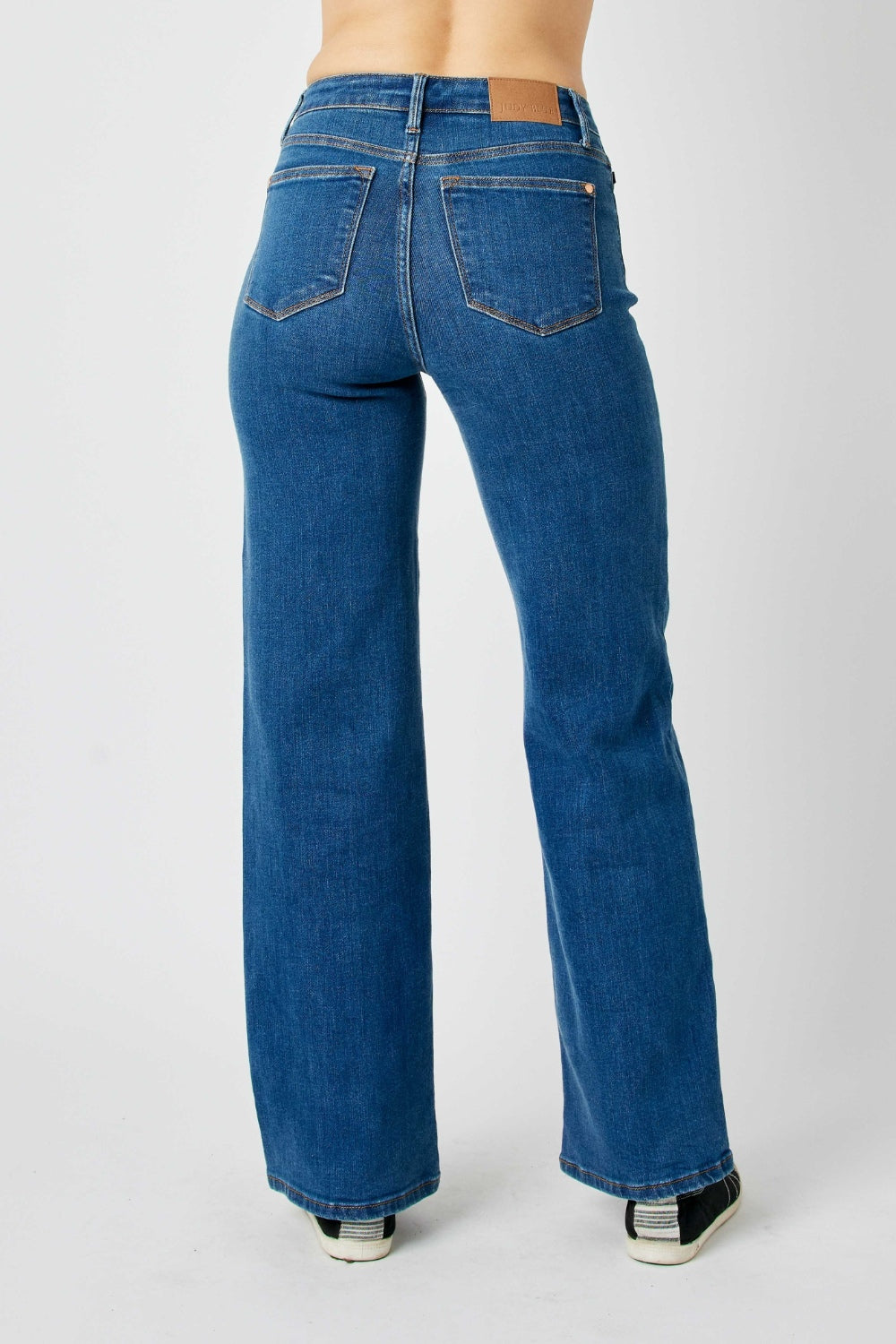 High Rise Straight Jeans