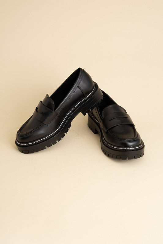 Black Classic Loafers