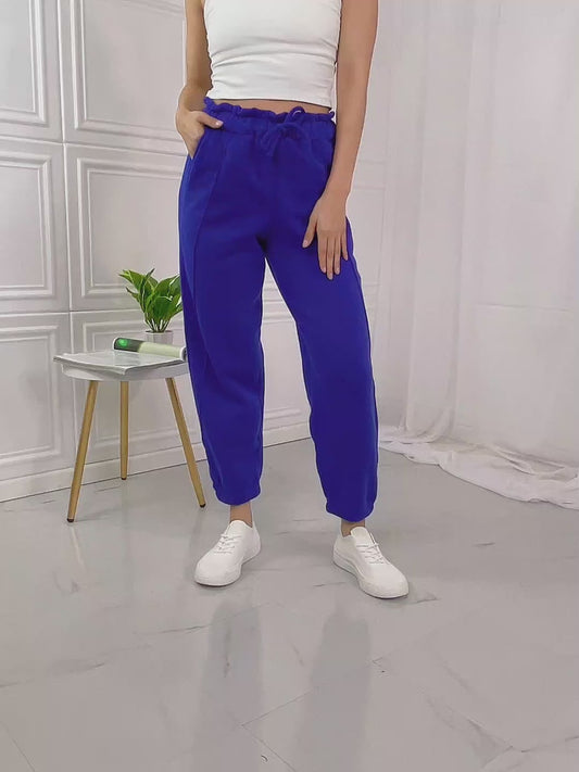 Comfort Paperbag Waist Joggers