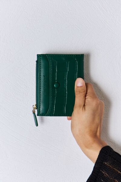 Faux Leather Mini Wallet