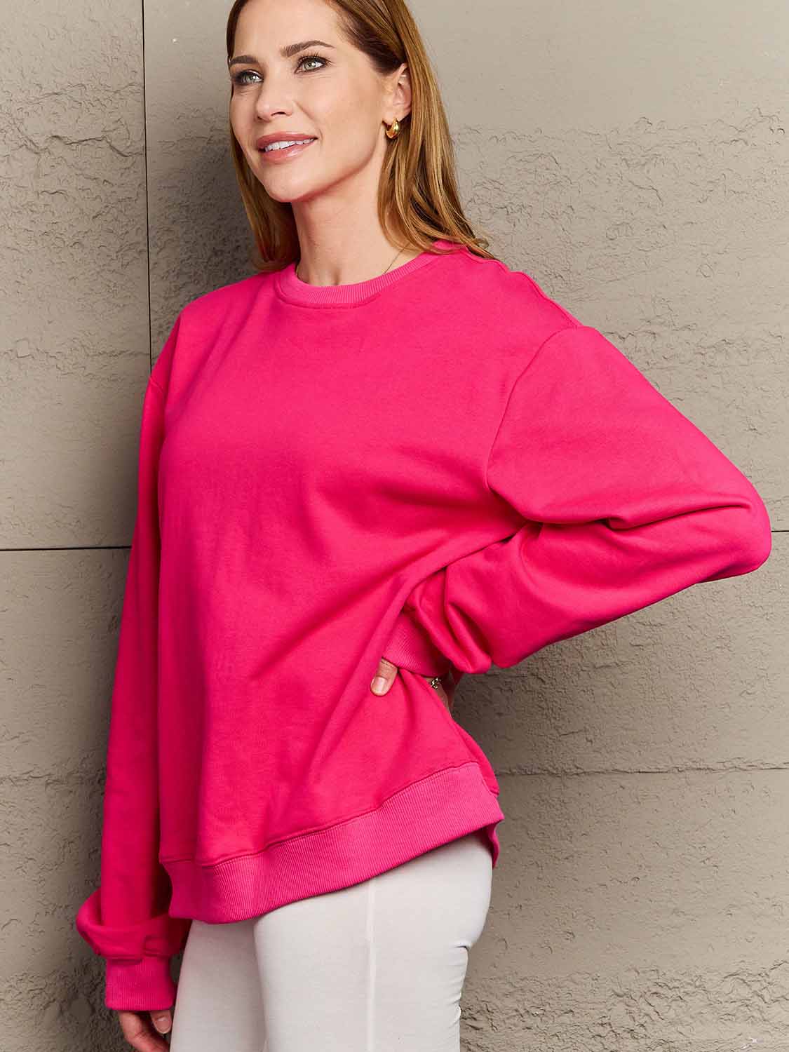 Classic Dropped Shoulder Sweatshirt