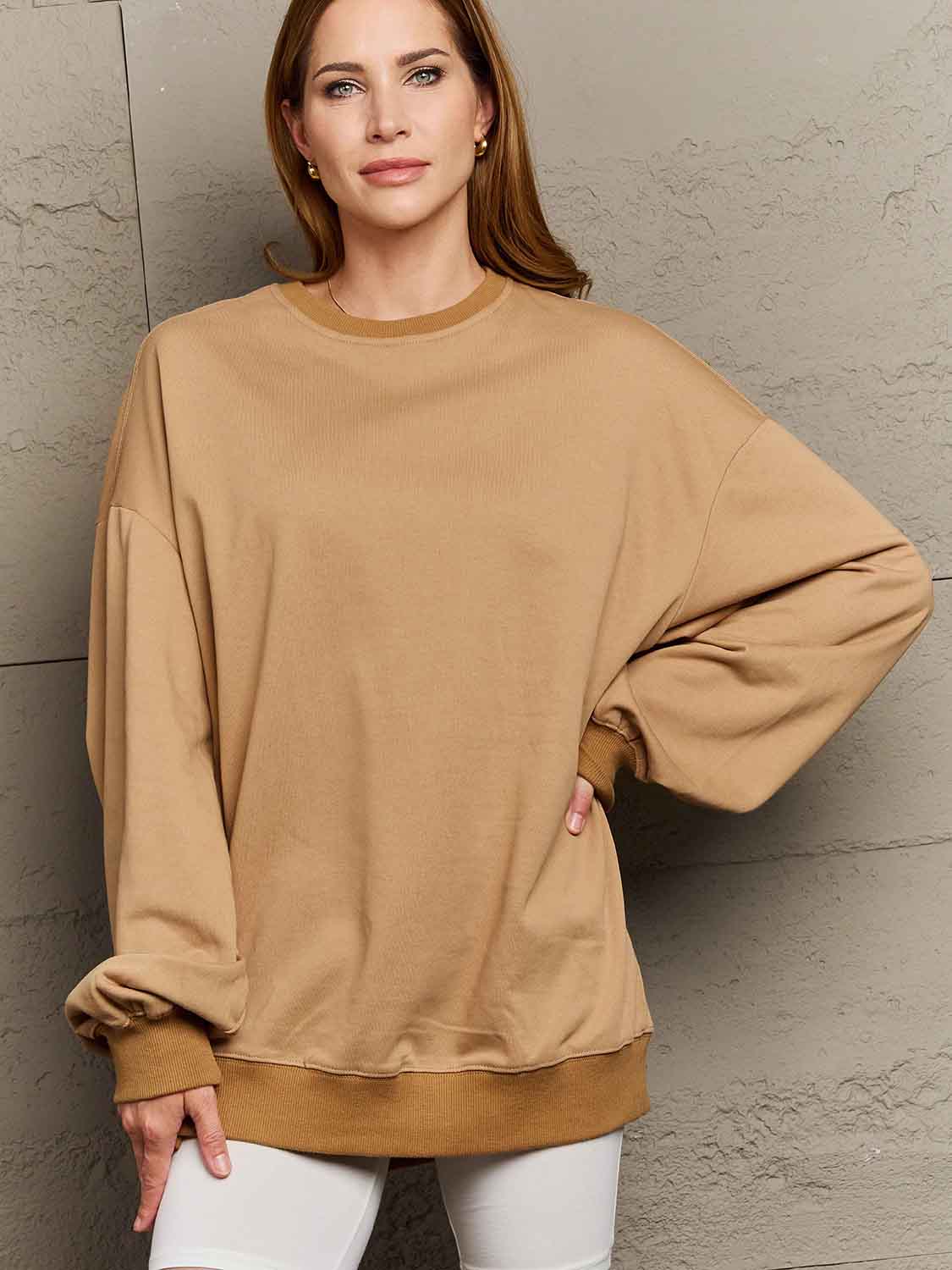 Classic Dropped Shoulder Sweatshirt