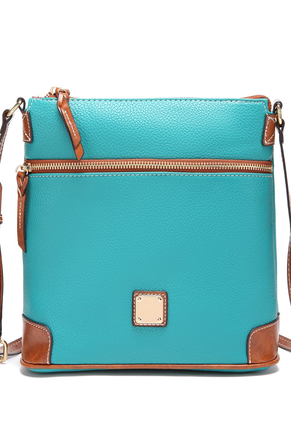 Pebbled Leather Crossbody Bag