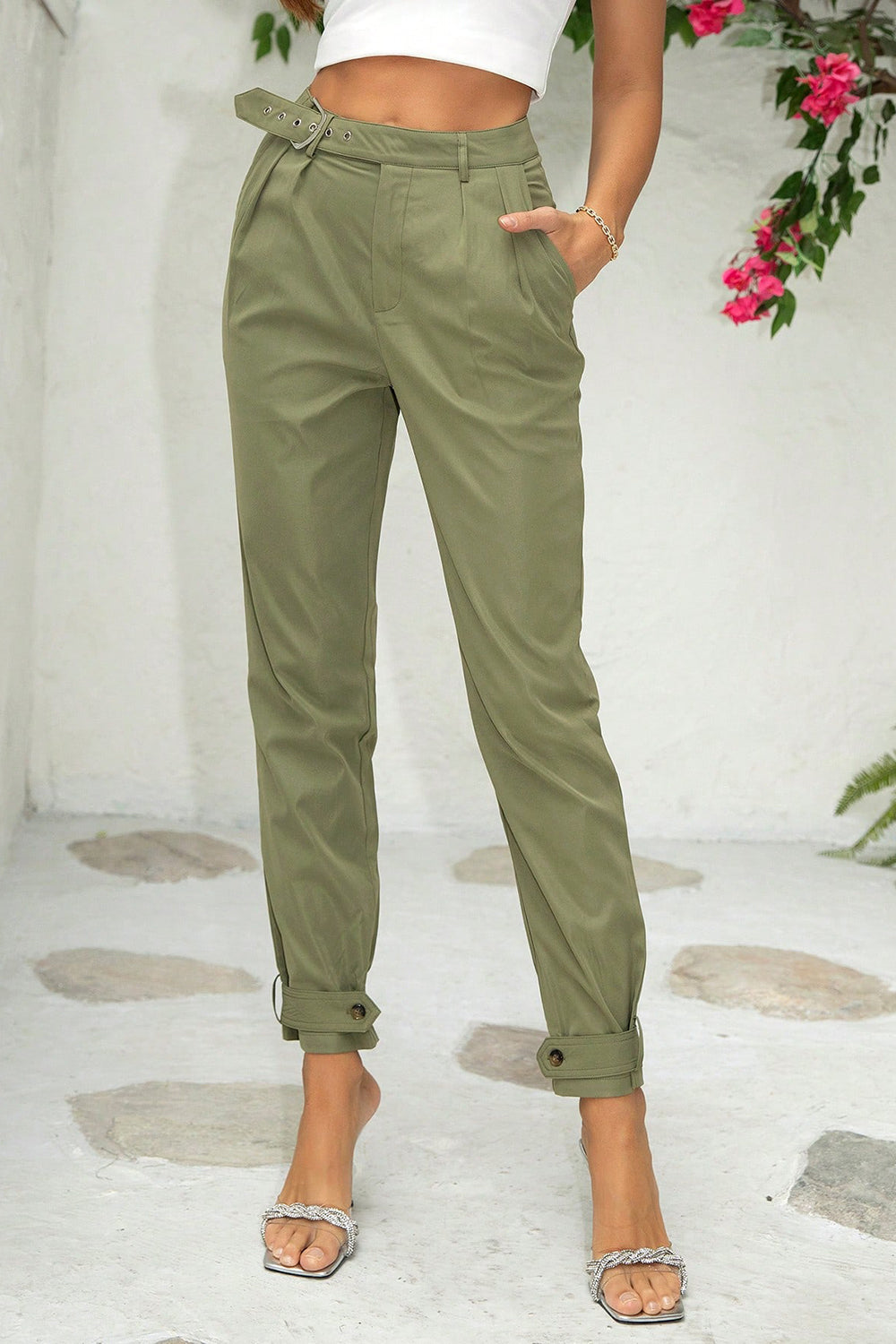 Matcha-Green Jogger Pants