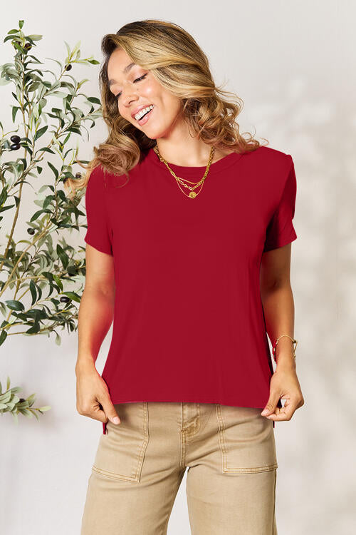 Solid Short Sleeve T-Shirt