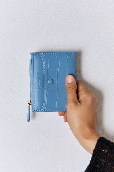 Faux Leather Mini Wallet