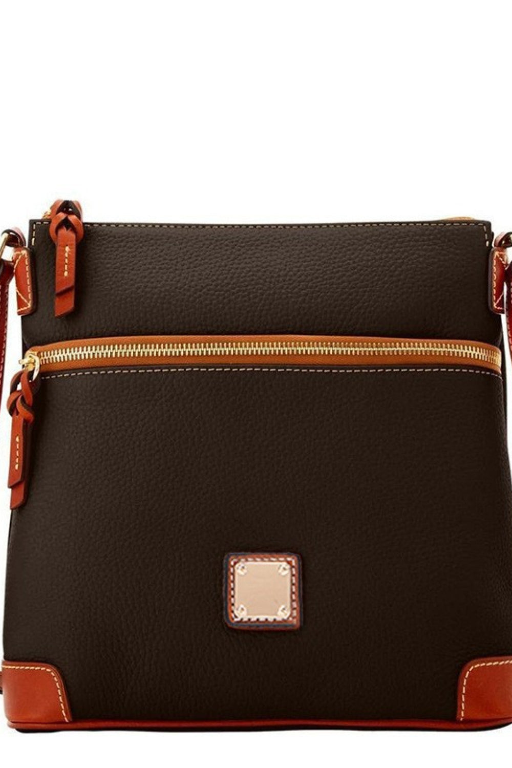 Pebbled Leather Crossbody Bag