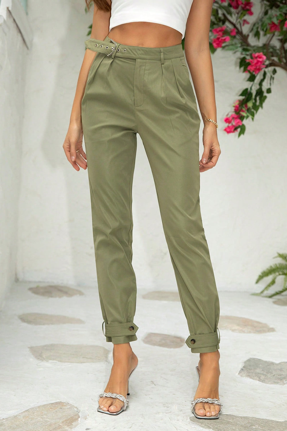 Matcha-Green Jogger Pants