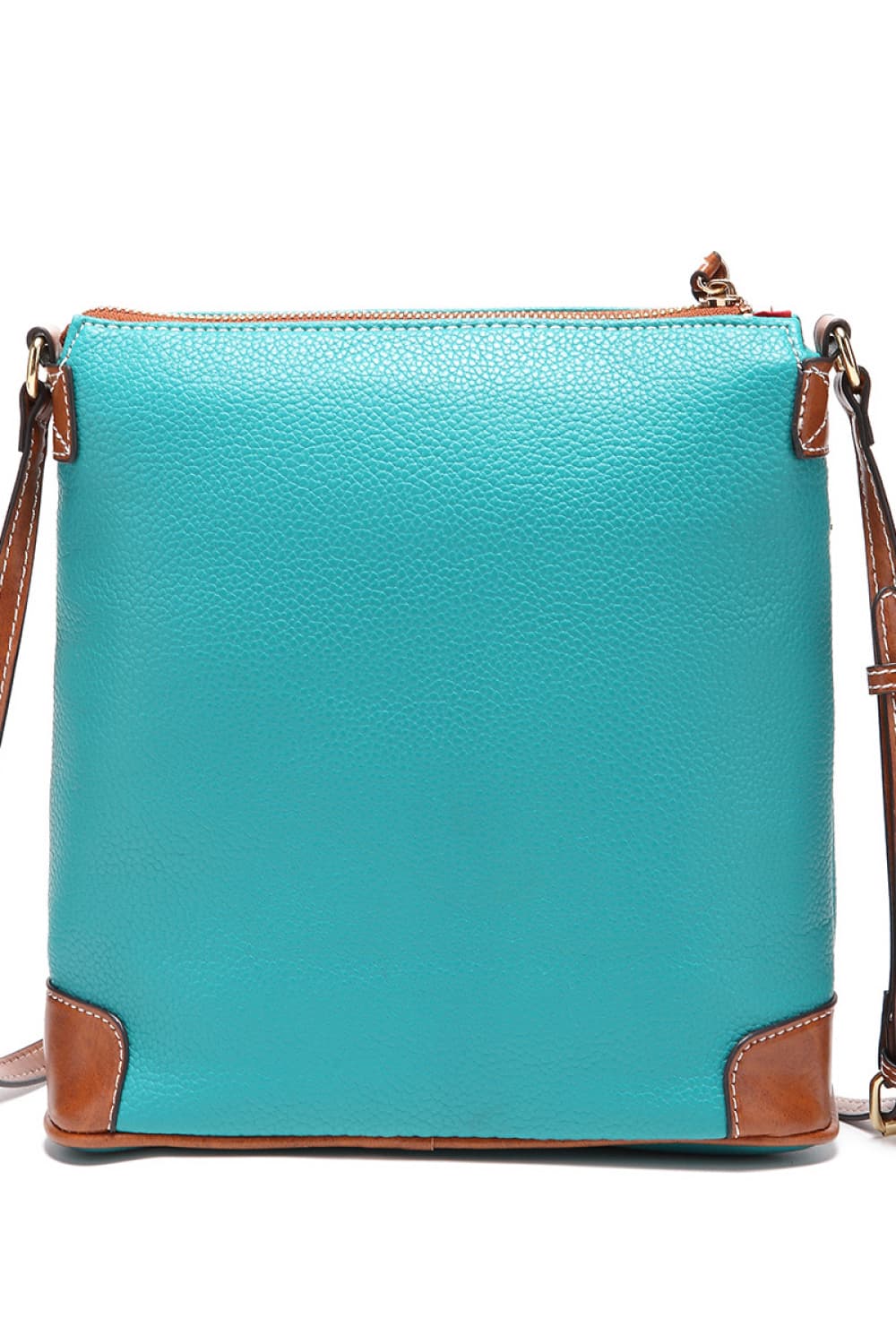 Pebbled Leather Crossbody Bag