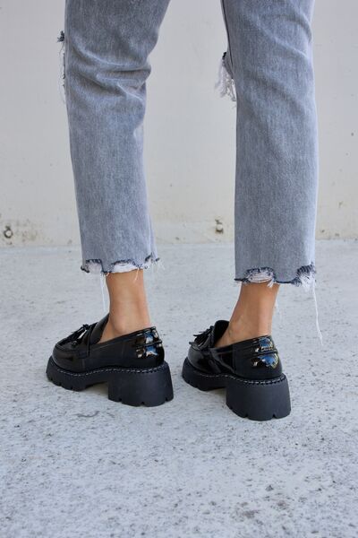 Tassel Chunky Loafers