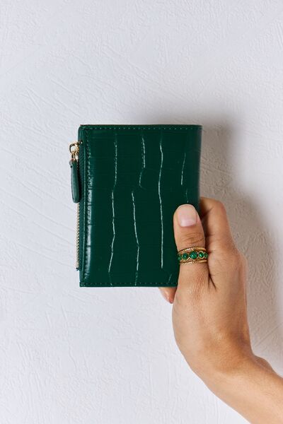 Faux Leather Mini Wallet