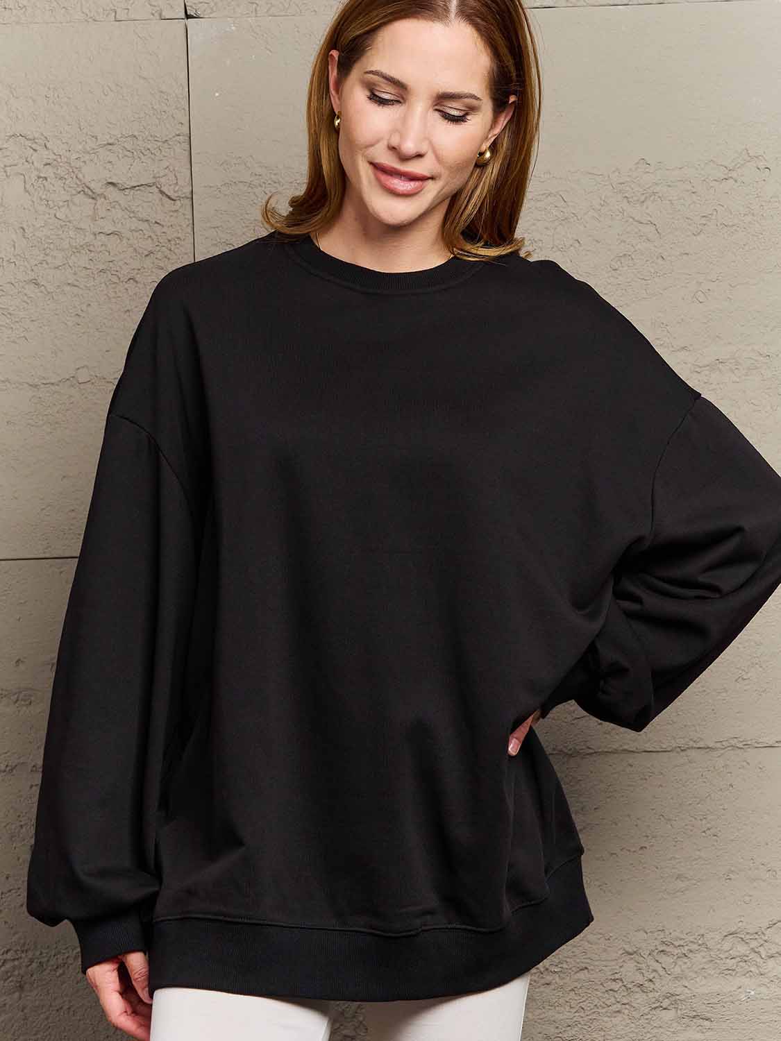 Classic Dropped Shoulder Sweatshirt