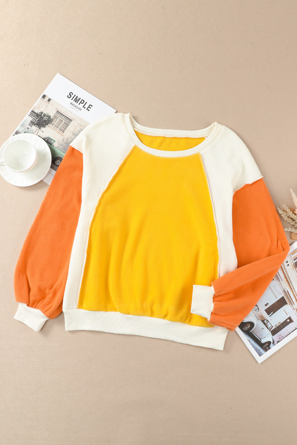 Color Block Sweatshirt