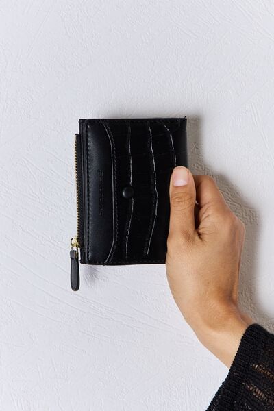 Faux Leather Mini Wallet