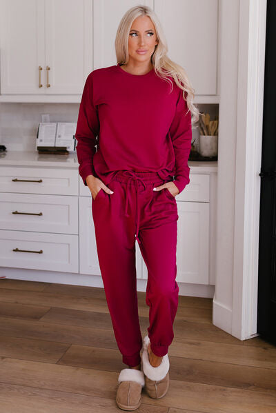 Lounge Top and Pants Set