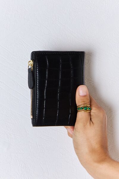 Faux Leather Mini Wallet