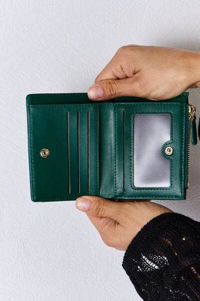 Faux Leather Mini Wallet