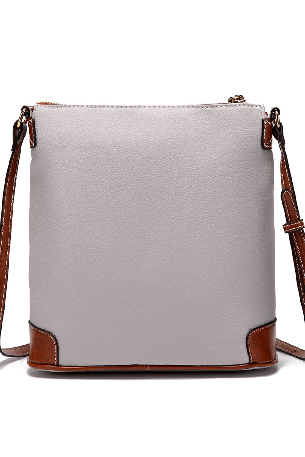 Pebbled Leather Crossbody Handbag