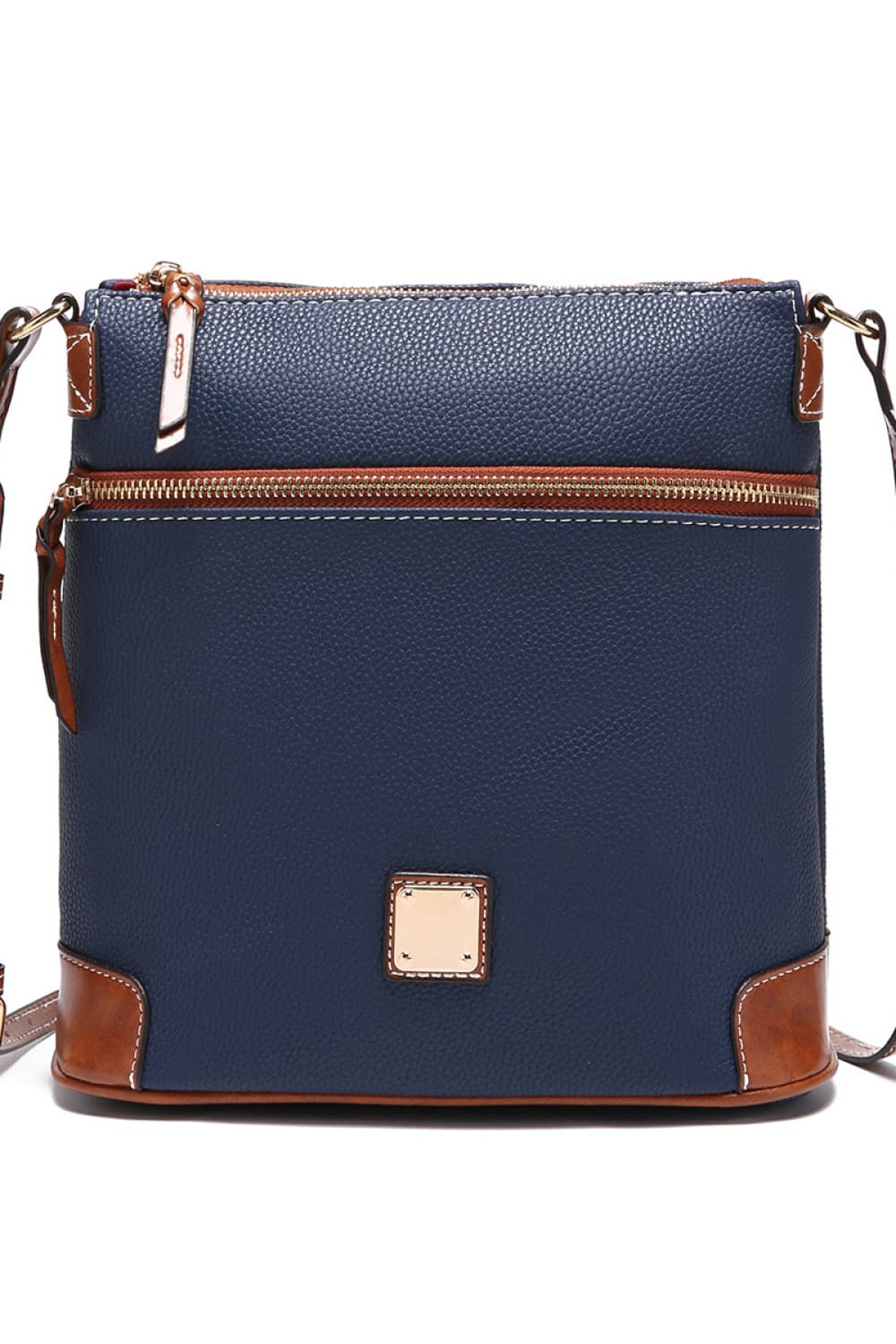 Pebbled Leather Crossbody Bag