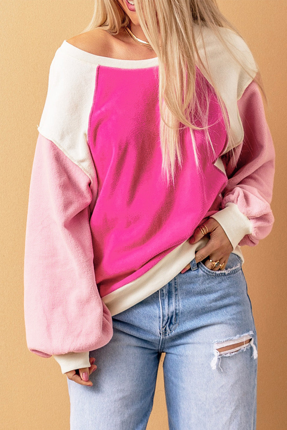 Color Block Sweatshirt