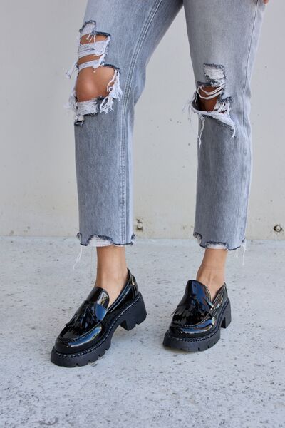 Tassel Chunky Loafers