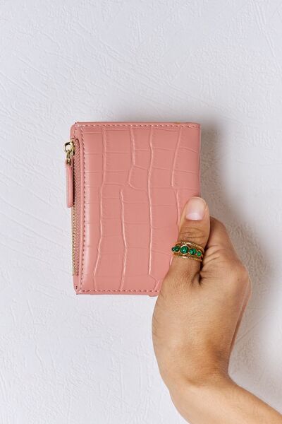 Faux Leather Mini Wallet