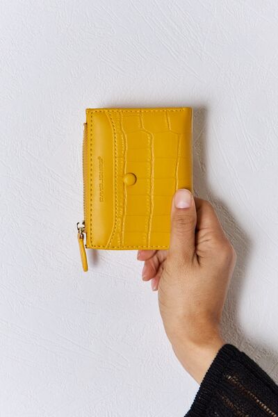 Faux Leather Mini Wallet