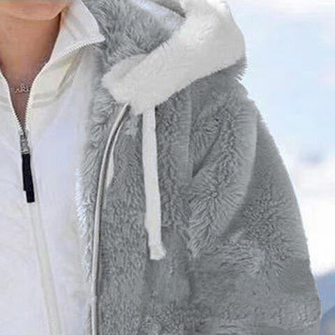 Cozy Zip-Up Hooded Jacket