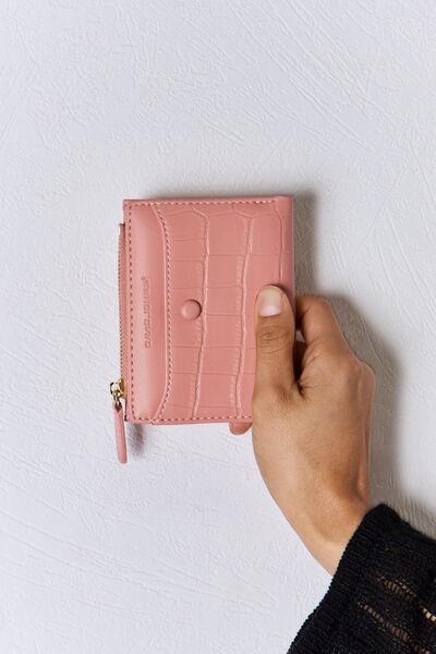 Faux Leather Mini Wallet