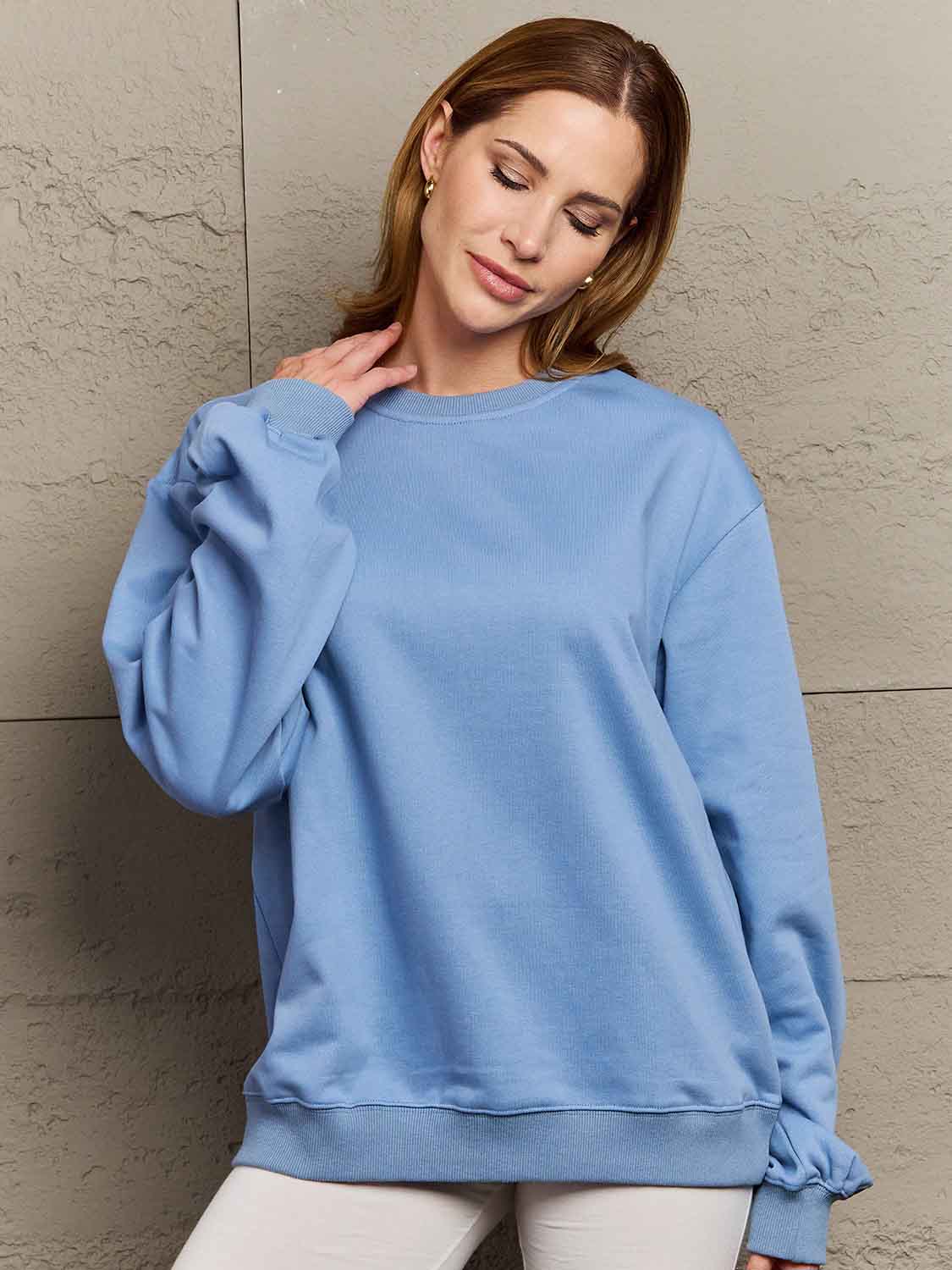 Classic Dropped Shoulder Sweatshirt