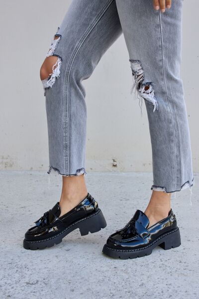 Tassel Chunky Loafers