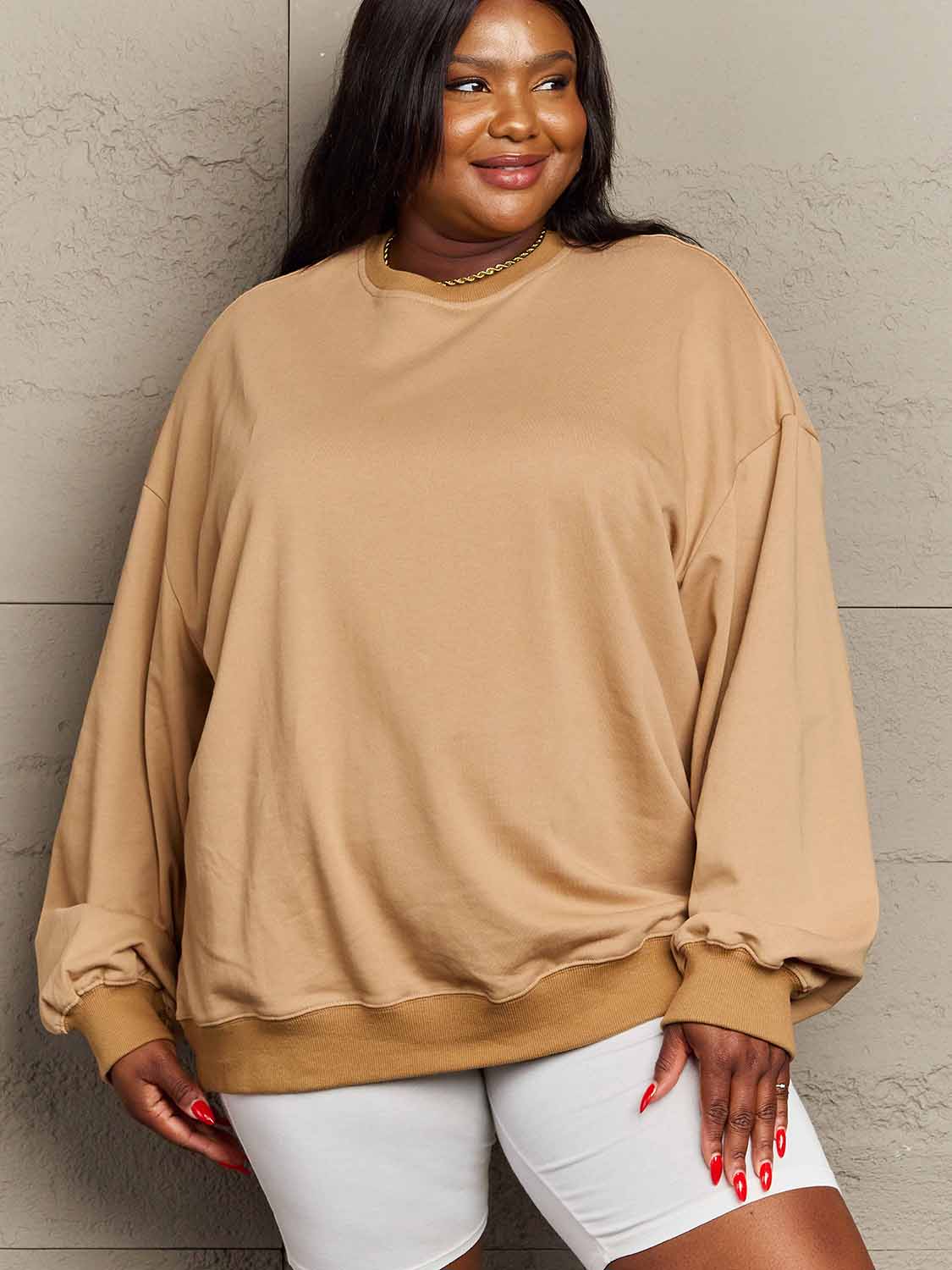 Classic Dropped Shoulder Sweatshirt