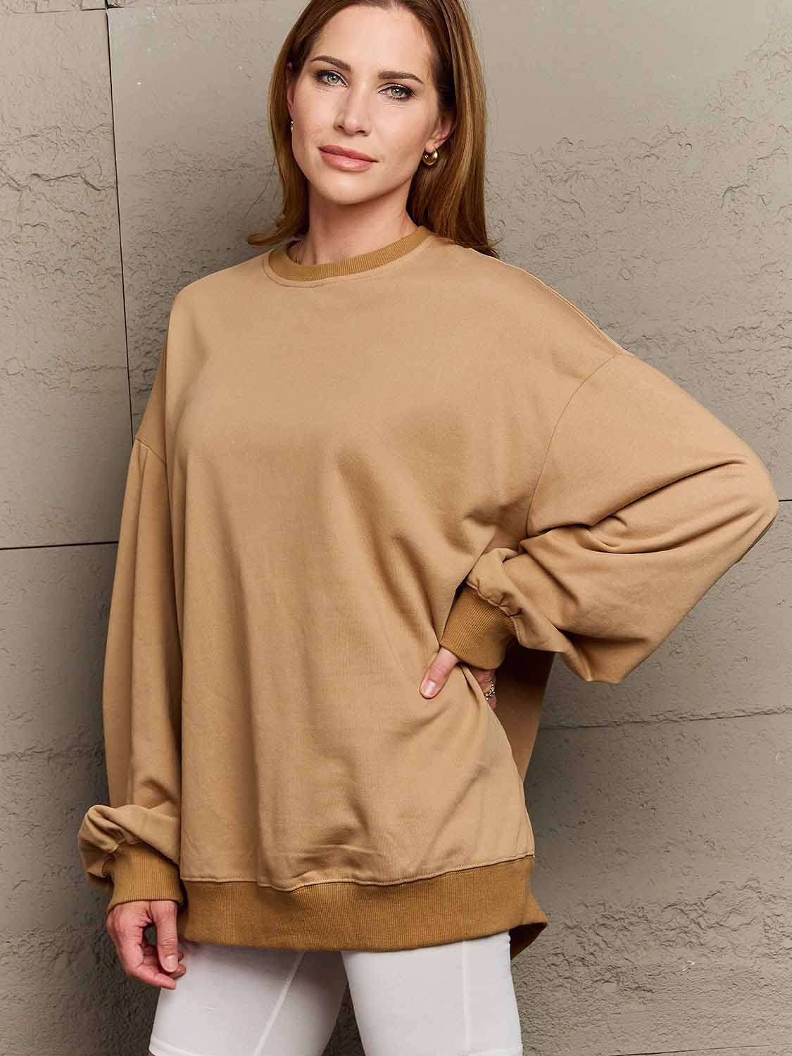 Classic Dropped Shoulder Sweatshirt