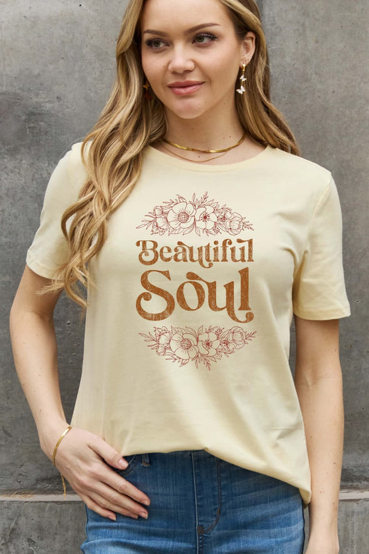 BEAUTIFUL SOUL Graphic Tee - Quelle's BoutiQue