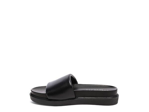 Casual Flats Slide Sandals - Quelle's BoutiQue