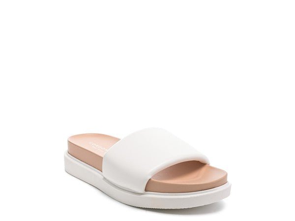 Casual Flats Slide Sandals - Quelle's BoutiQue