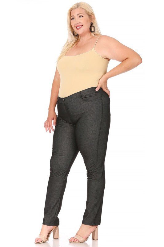 Long Length Jeggings - Quelle's BoutiQue