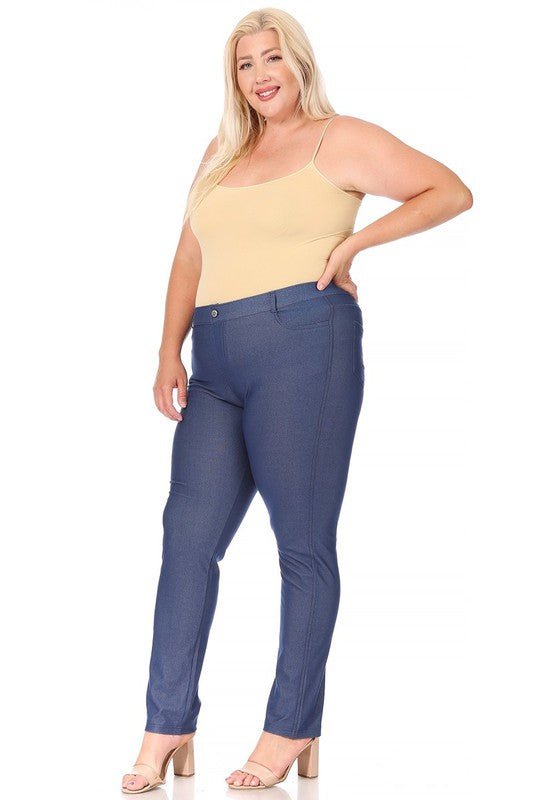 Long Length Jeggings - Quelle's BoutiQue