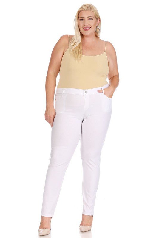 Long Length Jeggings - Quelle's BoutiQue