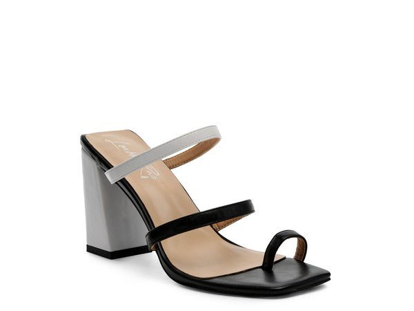 Marve Block Heel Thong Sandals - Quelle's BoutiQue