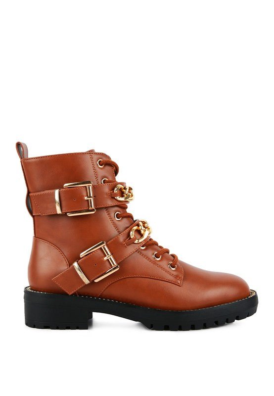 Sassy Biker Fashion Boots - Quelle's BoutiQue