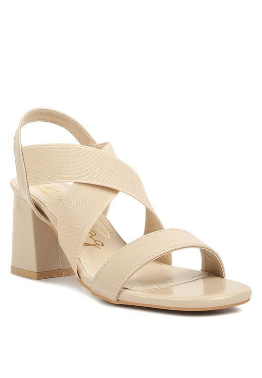 Strappy Block Heel Sandals - Quelle's BoutiQue